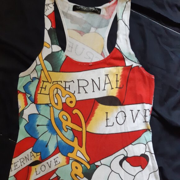 Vintage Ed Hardy tank top - Picture 3 of 10